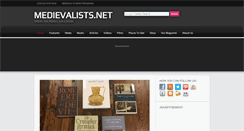 Desktop Screenshot of medievalists.net